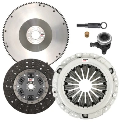 STAGE 2 CLUTCH SLAVE KIT w/ 24LBS FLYWHEEL for NISSAN 350Z 370Z INFINITI G35 G37 - Image 1 of 4