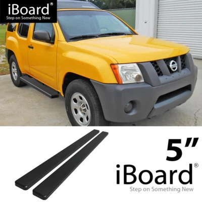 Running Board Side Step Nerf Bars 5in Steel Black Fit Nissan Xterra 05-15 - Изображение 1 из 4