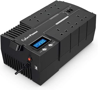 UK UPS: 700VA/420W, 6 Outlets (3 UPS), USB Charge, AVR. Essential Power Backup - Image 1 of 2