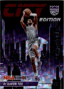 2023-24 Hoops City Edition Hyper Red #14 De'Aaron Fox/99 - Casi nuevo-como nuevo - Imagen 1 de 2