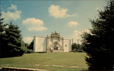 Indiana Brazil Brazilian Memorial Fountain 1977 ~ postcard  sku185
