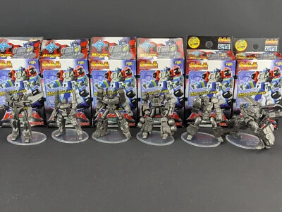 Transformers Micron Legend SCF Act 9 Pewter Version FULL SET OF 6 complete - Image 1 of 2