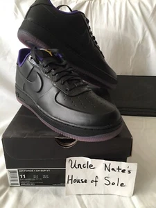 *SALE* Nike Kobe Air Force 1 Low Supreme 2011 Lakers Black Mamba OG, Size 11, DS - Picture 1 of 8