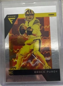 Tarjeta de fútbol americano Brock Purdy 2022 Panini Chronicles Flux (RC) #FX-2 49ers - Imagen 1 de 2