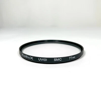 FOTODIOX 77mm UV (0) SMC Multicoated Filter CLEAN! With Hard Case - Image 1 of 4