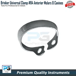 Brinker Universal Rubber Dam Clamp Premolar Anterior Teeth Dental Dam Clamps #B4 - Picture 1 of 5
