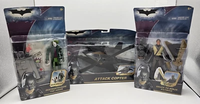 黑暗骑士蝙蝠侠人偶套装 - 布鲁斯到忍者蝙蝠侠、小丑、攻击科普特 — 第 1/4 张图片