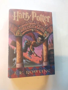Harry Potter and The Sorcerer's Stone 1st Red Book Club Edition HC DJ Rowling - Picture 1 of 16