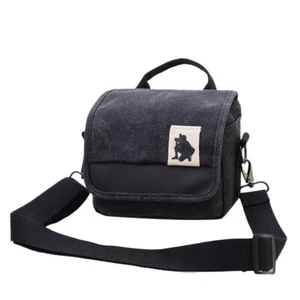 Allacki Retro Canvas Camera Bag Single-shoulder Bag Sling Bag For Mini DSLR - Picture 1 of 15