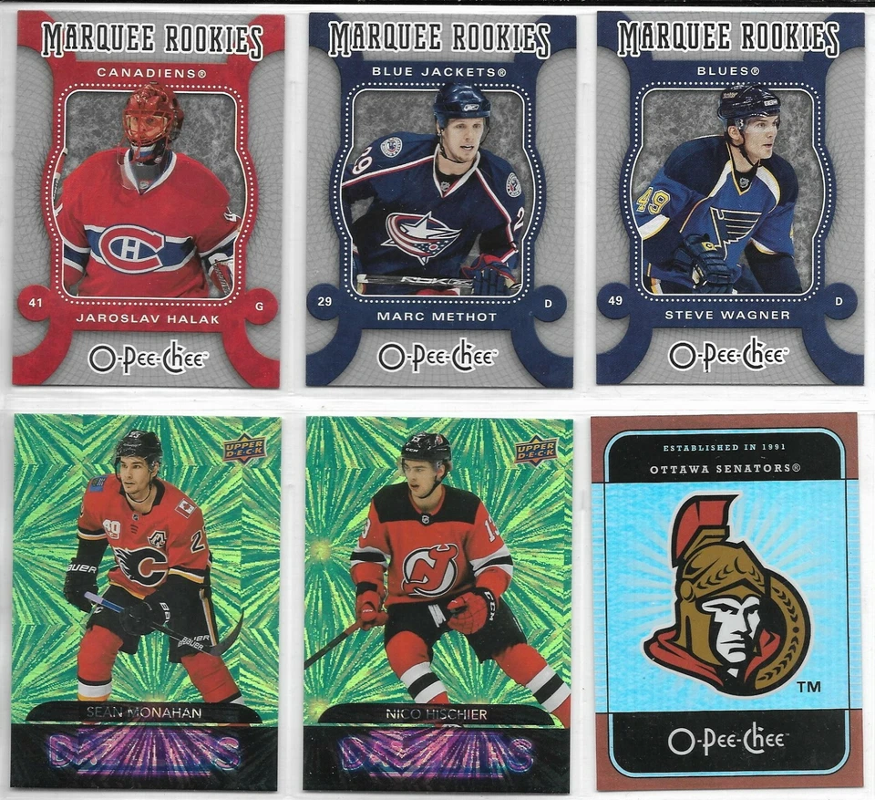 MARC METHOT COLUMBUS BLUE JACKETS 2007-08 O-Pee-Chee Rookie #531 - Image 1 of 1