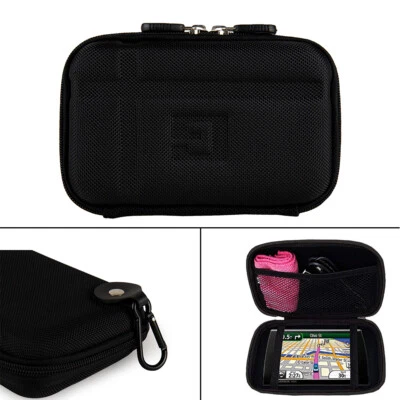 Small Nylon Compact Digital Camera Case Pouch With Clip For Sony W800/WX350/W830 - Image 1 of 4