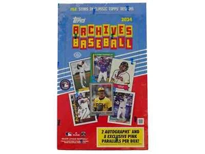 RIP & SHIP - 2024 Topps Archives MLB Baseball Factory Sealed Hobby Box - Bild 1 von 1
