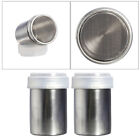 Stainless Steel Powder Shaker Shakers Metal Salt and Pepper