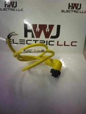 Allen-Bradley 4-Pin Mini (7/16") Right-Angle 3ft Cordset 889N-R4AE-6F SER. B - Image 1 of 2