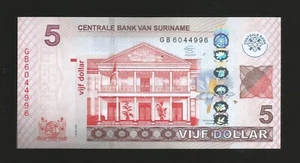 Suriname 5 Dollar, 2012, P-162b, UNC * - Bild 1 von 2