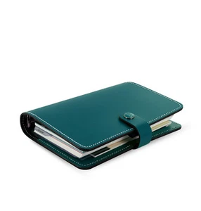 Diario organizador Filofax tamaño personal cuero aguamarina oscuro 022382 #JP - Imagen 1 de 9