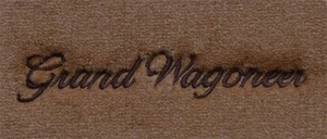 Floor Mats Grand Wagoneer 1984-91 Jeep Woody Carpet Embroidered Logo ACC Floor - Bild 1 von 12