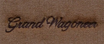 Floor Mats Grand Wagoneer 1984-91 Jeep Woody Carpet Embroidered Logo ACC Floor - Image 1 of 4