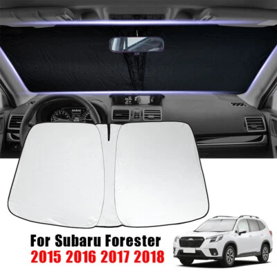 Cubierta de ventana para parabrisas Fit Subaru Forester 2015 2016 2017 2018 Foto 1 de 4