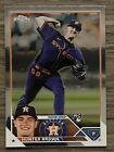 Hunter Brown 2023 Topps Chrome #197 Rookie Card RC. rookie card picture