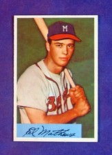 1954 Bowman Ed Mathews #64  "Very Nice Looking Card"