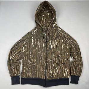 Sudadera con Capucha Original Realtree De Colección Camuflada Para Hombre Chaqueta Mediana Hecha en EE. UU. Cremallera Completa - Imagen 1 de 14