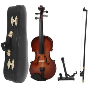 Violin Model, Wooden Miniature Violin Model Mini Musical Instrument Model_ - Picture 1 of 9
