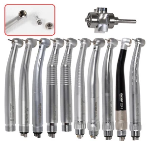 Dental High Speed (LED Fiber Optic/E-generator ) Turbine Handpiece 2/4/6Hole - Picture 1 of 24