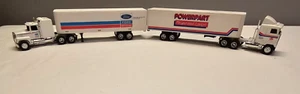 VINTAGE FORD NEW HOLLAND & POWERPART MACK TRACTOR TRAILERS 1:64 - Picture 1 of 5