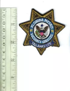 FL Florida Metro Security Services Tallahassee patch - NEW! - Picture 1 of 1