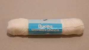 Wondersheen Matassa Filato Bianco Super Mercalizzato Cotone Bucilla - Foto 1 di 6