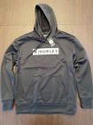 Hurley Bootcamp Boxed Block Logo Pull Over Hoodie Black Size Large New Tag