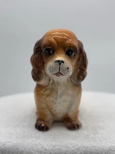 Vintage Ceramic Cocker Spaniel Dog Planter Plant Relpo Japan MCM - Picture 1 of 16