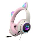 Upgraded LED Headphone with Light Soft for Head Cushion In-line Type Omnidirecti