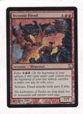 MTG: Time Spiral: Foil: Tectonic Fiend
