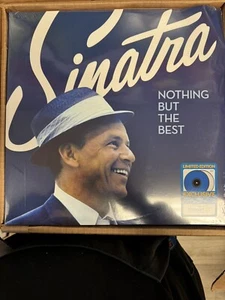 Frank Sinatra - Nothing But The Best (2LP - 1 Blue & 1 Clear) With Damage - Picture 1 of 4