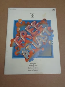 Free - Free At Last - 1972 song book - Picture 1 of 2