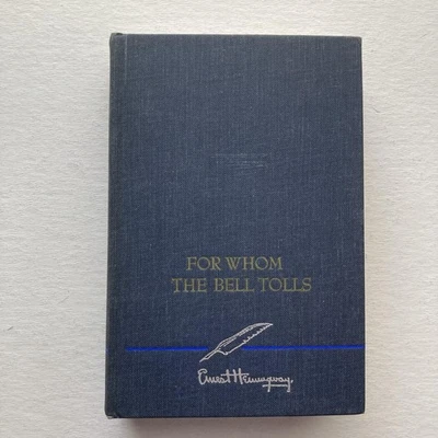 Vintage For Whom the Bell Tolls Ernest Hemingway Hardcover Scribner's 1940 Novel - Image 1 of 4
