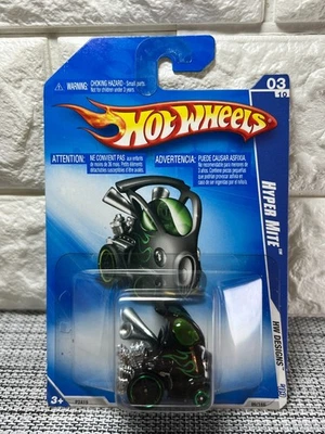 Hot Wheels HW Designs '09 03/10 Hyper Mite 99/166 Black/Green - Image 1 of 4