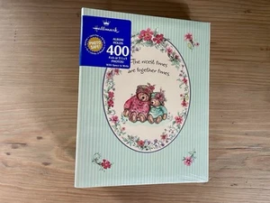Hallmark Vtg Photo Album Bears 400 Photos 4x6/3.5x5 Binder Memo Photo Safe NEW - Picture 1 of 12