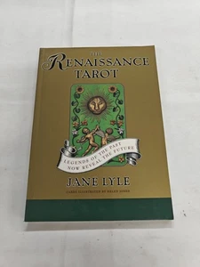 The Renaissance Tarot Jane Lyle Full Sized Book Used - Foto 1 di 1