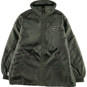 Vintage 90'S Rip Curl padded nylon varsity jacket size XL men's size XL - Picture 1 of 12