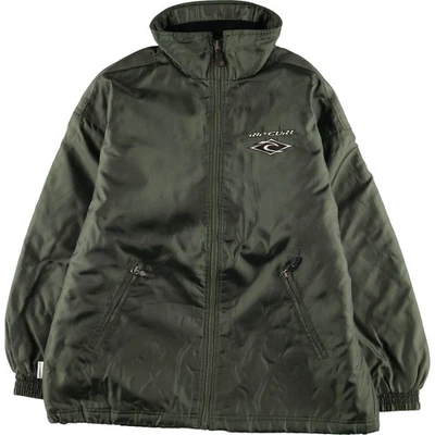 Vintage 90'S Rip Curl padded nylon varsity jacket size XL men's size XL - Image 1 of 4