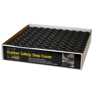 PRO SERIES RUBBER STEP COVER 12IN X 12IN - Picture 1 of 3