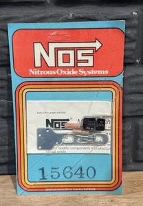 NOS Nitrous Oxide Systems - Microswitch & Bracket #15640 - NOS - Picture 1 of 3