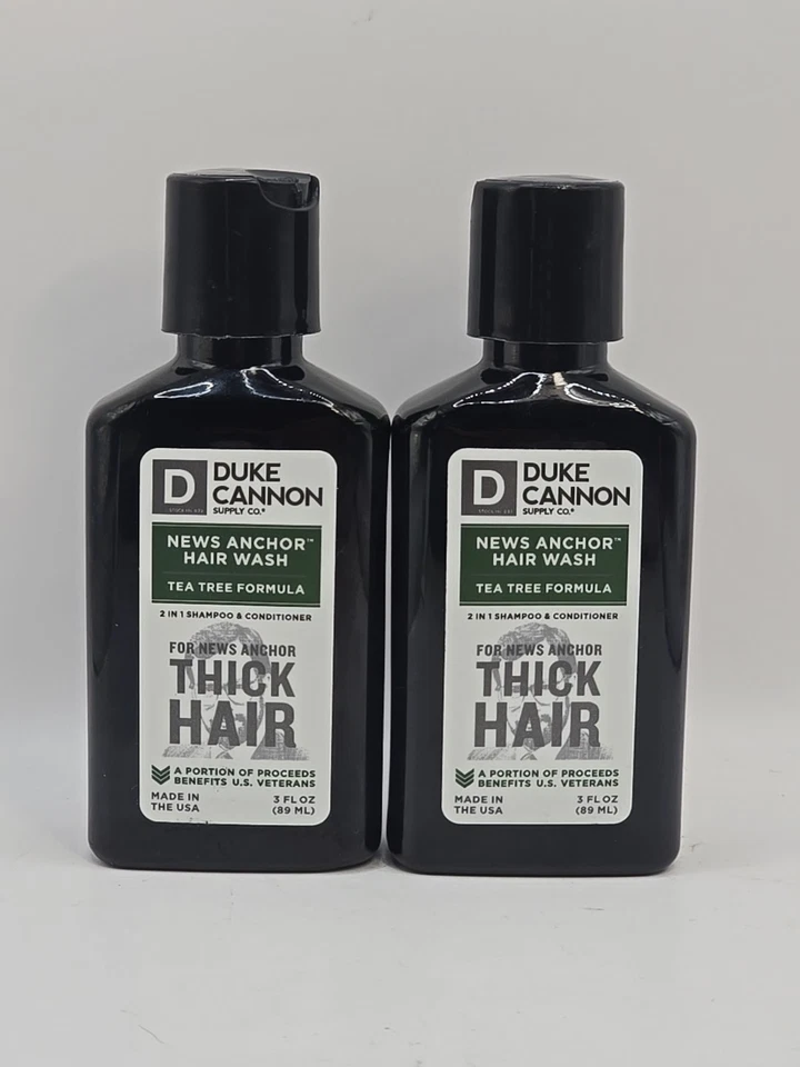 Duke Cannon News Anchor Hair Wash 3 Oz
