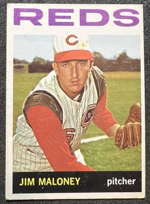 1964 TOPPS JIM MALONEY (CINCINNATI REDS) #420 VG - Image 1 of 2