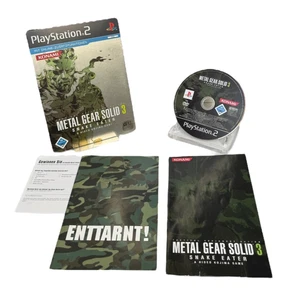 Metal Gear Sold 3: Snake Eater 📀 / Steelbook / PS2 / 2005 / Getestet✅ - Picture 1 of 6