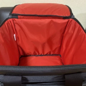 journal standard × THE NORTH FACE Record Bag Black & Red Liner 36L/12" w/Tag F/S - Picture 1 of 14