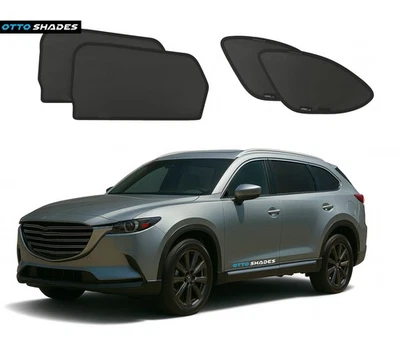 Sun Shade Magnetic Car Sun Blind Mesh Rear Port Window for Mazda CX-9 2017-25 — 第 1/4 张图片